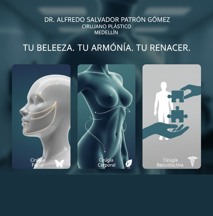 Procedimientos quirúrgicos De cirugía plástica Y procedimientos estéticos En Colombia